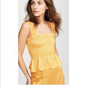 NWOT The Fifth Label Fountain Top + Skirt Set